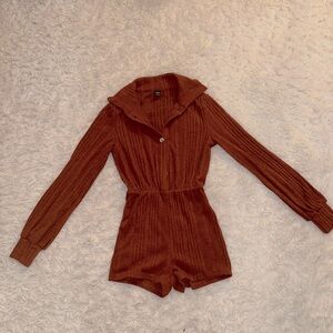 SHEIN rust colored romper